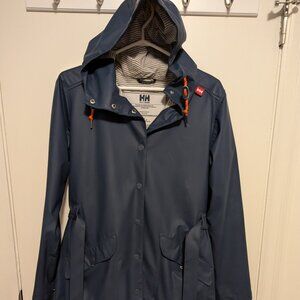 Helly Hansen Raincoat (blue, Size Small)